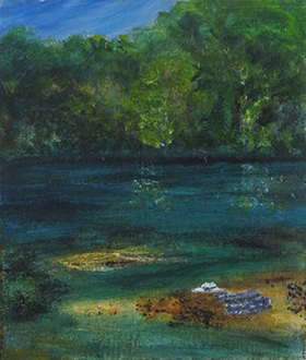 Nimbin Creek- A Quick Dip by Mardi Zylstra